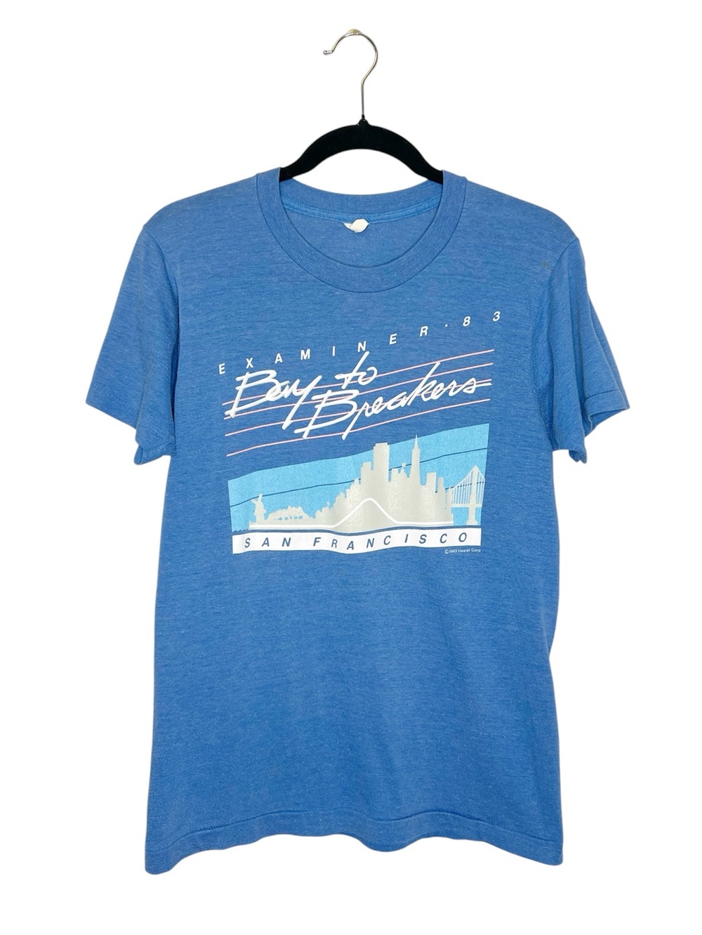 Vintage Bay to Breakers 1983 Screen Stars Race Tee size Medium